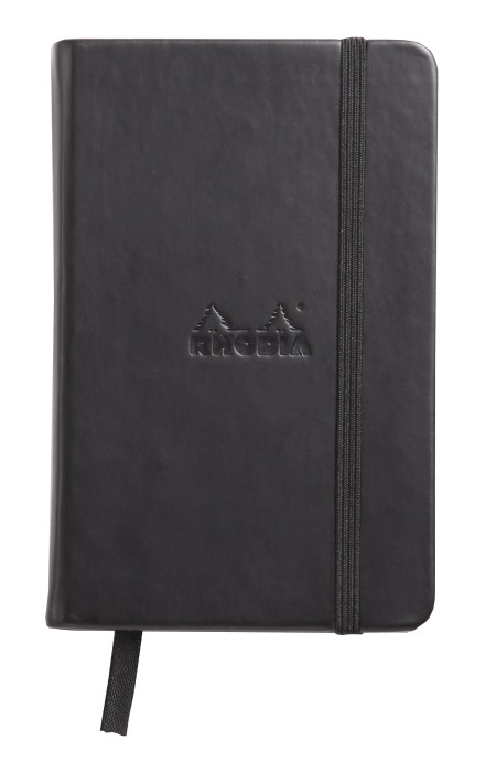 Rhodia Webnotebook - Small - Black - Plain